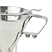 COLIBROX Confectionery Funnel Stainless Steel Funnel With Three Nozzles And Stand Professional Commercial Cake Decorating Tool Funnel