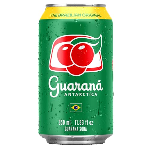 GUARANA ANTARCTICA, THE BRAZILIAN ORIGINAL GUARANA SODA, REGULAR, 11.83 FL OZ (PACK OF 12)