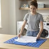 SHATCHI Magic Fast Speed Clothes Folding Board Blue 31x23.5 cm view 11