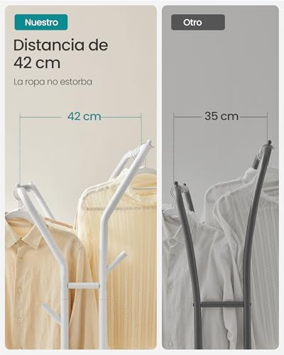Burro para Ropa con Ruedas, Tubo de Acero, 100 kg