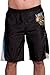 Ed Hardy Mens Sweat Pants Shorts - Black - Large