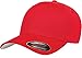 Flexfit Premium Original Blank V Cotton Twill Fitted Hat Cap Flex Fit 5001 Large/XLarge - Red