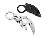 MaxGrand Knife Outdoor Karambit EDC Folding Knife Multi-Function Claw Knife Pocket Knife