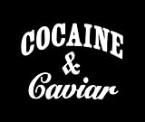 Cocaine and Caviar Decal Vinyl Sticker Makarios LLC