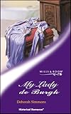 Front cover for the book My Lady de Burgh by Deborah Simmons