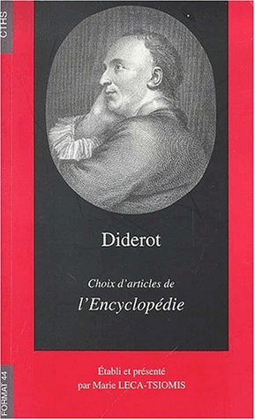 Download Diderot choix d articles (French Edition)