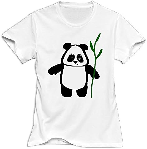 Womens Bamboo The Panda Kids Adult Short-Sleeved T-Shirt Medium