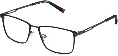, gafas de vista (VFID17), color: MATT GUN METAL WITH MATT BLACK PARTS, 54/17/145, (Male)