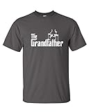 The Grandfather Fathers Day Gift Grandpa Movie Graphic Novelty Funny T Shirt 2XL Charcoal