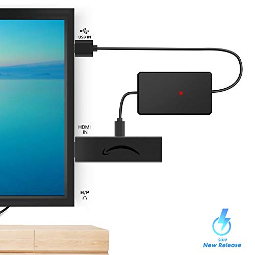 USB Power Cable for Fire Stick Accessories, Micro USB Power Adapter for Fire Stick, Fire Stick 4K, Fire Stick 4K Ultra HD (No AC Adapter Required)