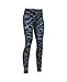Under Armour Girls' ColdGear Armour Leggings, Black/Silver, Youth Medium