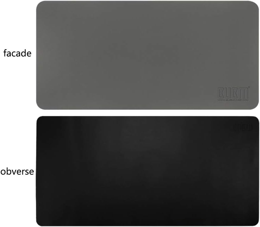 Extended Gaming Mouse Pad, Leather Writing Mat Computer Keyboard Desk Pad Not-Slip Rubber Base Mousepad-a 600x300mm