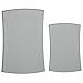 PetFusion Large WATERPROOF Pet Food Mat (24x16). FDA Grade Silicone [superior hygiene, non-toxic, multiple sizes] For dogs or cats, Gray