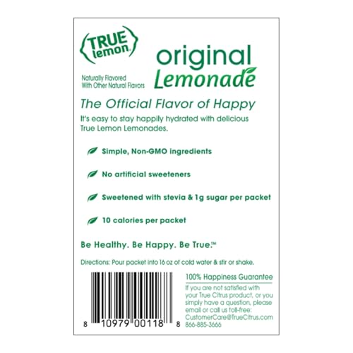 TRUE LEMON LEMONADE, 1.06 OZ, 10 COUNT