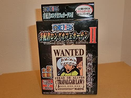 Amazon Co Jp One Piece 手配書ロングカフェカーテン 1ｃｍ 80ｃｍ トラファルガーロー ワンピース ホビー 通販