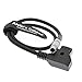 Alvin's Cables Anton Bauer D TAP to 2 Pin Male Power Adapter Cable for Teradek Bond ARRI RED Paralinx Preston Transvideo Offhollywood Switronix Panasonic primary
