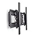 Vemount TV Wall Mount Tilt Swivel TV Bracket for 26 to 60 Inch Samsung Vizio Sony Sanyo LG Plasma LCD LED 4K Flat Panel Smart TV, VESA 400400mm Fits 2x4 Stud Spacing