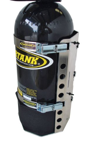 Power Tank BKT-2282 Aluminum Power Bracket for 10lb./15 lb. CO2 Tank