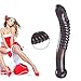 Realistic Dildo Bendable Fake Penis Dong Cock Sex Toys for Women Beginners Toy for Both Vaginal G-spot and Anal Sex Play 9 Inch