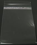 Golden State Art, Pack of 100 11 3/8x14 1/8 Crystal Clear Bag for 11x14 mat mattes