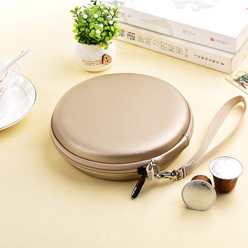 image for COMECASE Travel Hard Case Holder for Nespresso & Compatible Capsules P