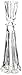 Fifth Avenue Crystal Hamilton Mouthwash Bottle, 4.4 Ounces, Clear