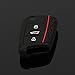 AndyGo Silicone Key Fob Case Skin Cover Protector