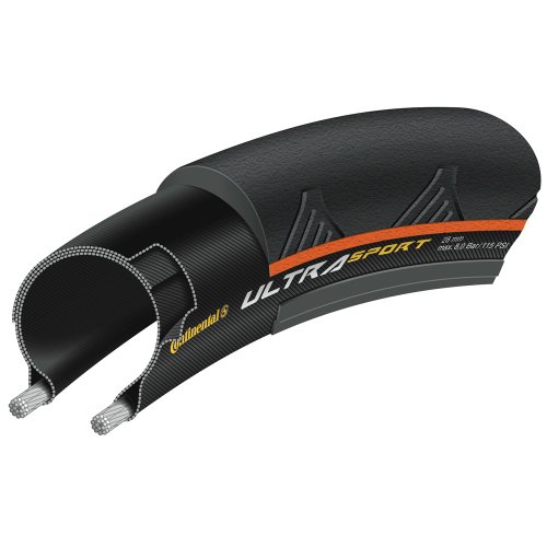 2014 continental ultra sport ii folding tyre orange 700…