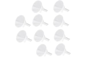 10Pcs Plastic Mini Funnels For Filling Small Samples Perfume Liquid Emulsion Min