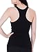 Caramel Cantina 3 Pack Juniors Cotton Racerback Tank top (Medium, Blk/Greys)