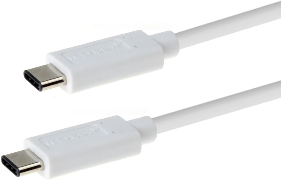 TECHGEAR 3.1 USB C to USB C cable, Fast Charging & 10Gbps Data Transfer (30cm) Compatible with iPhone 16, iPad A16 11/10th