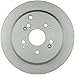 BOSCH 26010744 QuietCast Premium Disc Brake Rotor - Compatible with Select Honda Civic, Odyssey; REAR - Single