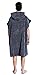Winthome Changing Towel Robe, Surf Poncho (Gray) Short