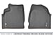 MAXLINER Custom Fit 1st Row Gray Floor Mat Liner Set Compatible with 2009-2017 Chevrolet Traverse/2008-2017 Buick Enclave/2007-2010 Saturn Outlook/2007-2016 GMC Acadia/2017 Acadia Lmtd (Old Body)