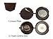 My-Cap's 400 Filters and 3 Crema Discs for use with Reusable Capsules for use with Nescafé Dolce Gusto Brewers | Compatible with Mini Me, Genio, Piccolo, Esperta and Circolo