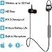 Bluetooth Headphones, Best Wireless Sports Earphones IPX5 Waterproof HD Stereo Sweatproof Earbuds for Gym Running Workout 8 Hour Battery Noise Cancelling Headsets
