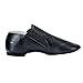 Dynadans Women's Leather Upper Slip-on Jazz Shoe with Elastics