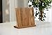 Acacia Wood Magnetic Knife Block Holder, Universal Stand Without Knives