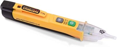 Martindale NC4 Dual Sensitivity Voltage Tester with Torch 12–1000V AC