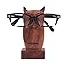 Spectacle Holder Wooden Eyeglass Stand Owl Shaped handmade Display Optical Glasses Accessories
