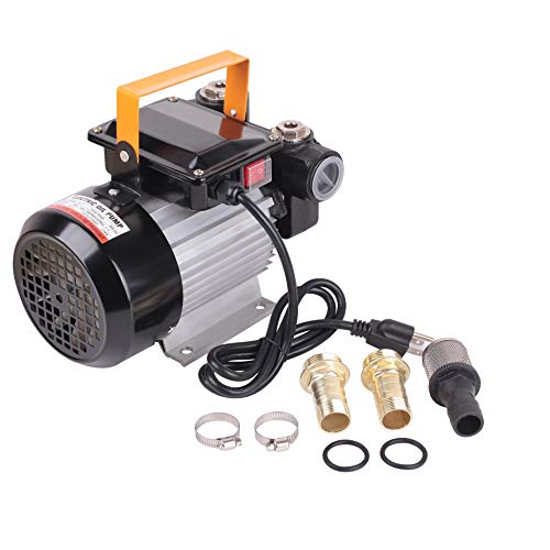 Trupow 110V AC 16GPM Electric Self-priming Diesel Kerosene Oil Fuel Transfer Extractor Pump - Thumbnail 7