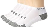 Men's Under Armour Resistor No-Show Socks (2-pk (12 pair) X-Large, White)