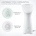 iSiLER Travel Garment Steamers, No Spitting Handheld Steamer With Stainless Steel Soleplate for Clothes, 25 Seconds Fast Heat-Up, Works at All Angles Portable Garment Steamer, Best Iron Alternative