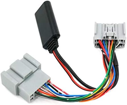 Jinzhiyang カーオーディオレシーバーaux In Bluetoothアダプタフィット感のためのボルボc30 C70 S40 S60 S70 S80 V40 V50 V70 Xc70 Xc90のbluetoothレシーバーアダプタ Color Name Abs