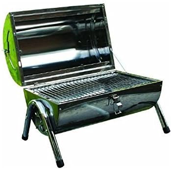 Kingfisher Portable Stainless Steel BBQ Folding Double Grill Camping