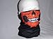 Harley Orange Skull Face Mask Tube Bandana Balaclava Snowboard Harley Davidson Snowboard Ski Mask Multi Function Tactical Seamless