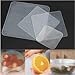 Kitchen Wonders Silicone Stretch Wraps Food Covers Glass, Pans, Bowls Microwave Reusable Air Tight Seal Environmental Friendly Best Silicone Food Covers w/Dish Brush