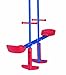 Kettler Home Playground Equipment: Metal Seesaw Glider Swing Set, Youth Ages 3 to 8