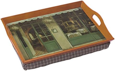 Greenhurst Padded Lap Serving Trays with Bean Bag Base for Bed or TV by Greenhurst