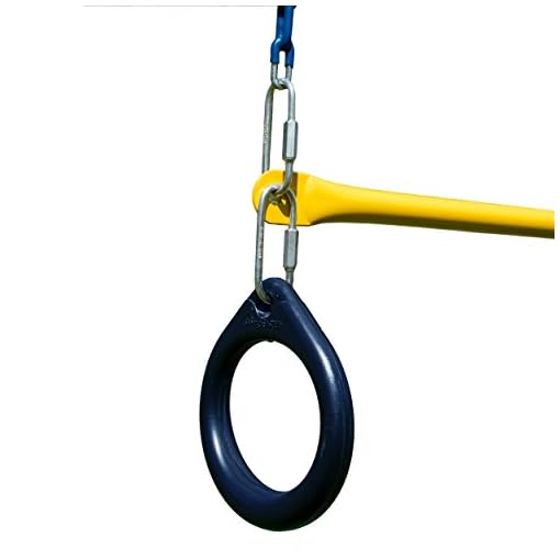 Swing-N-Slide Ring and Trapeze Combo swing Black - Image 3